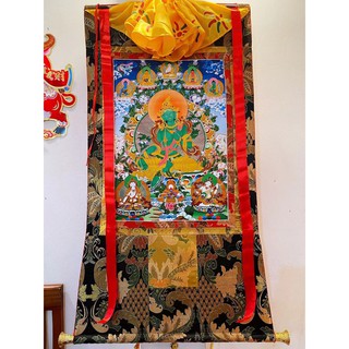 Tranh Thangka Ngài Ta ra Xanh