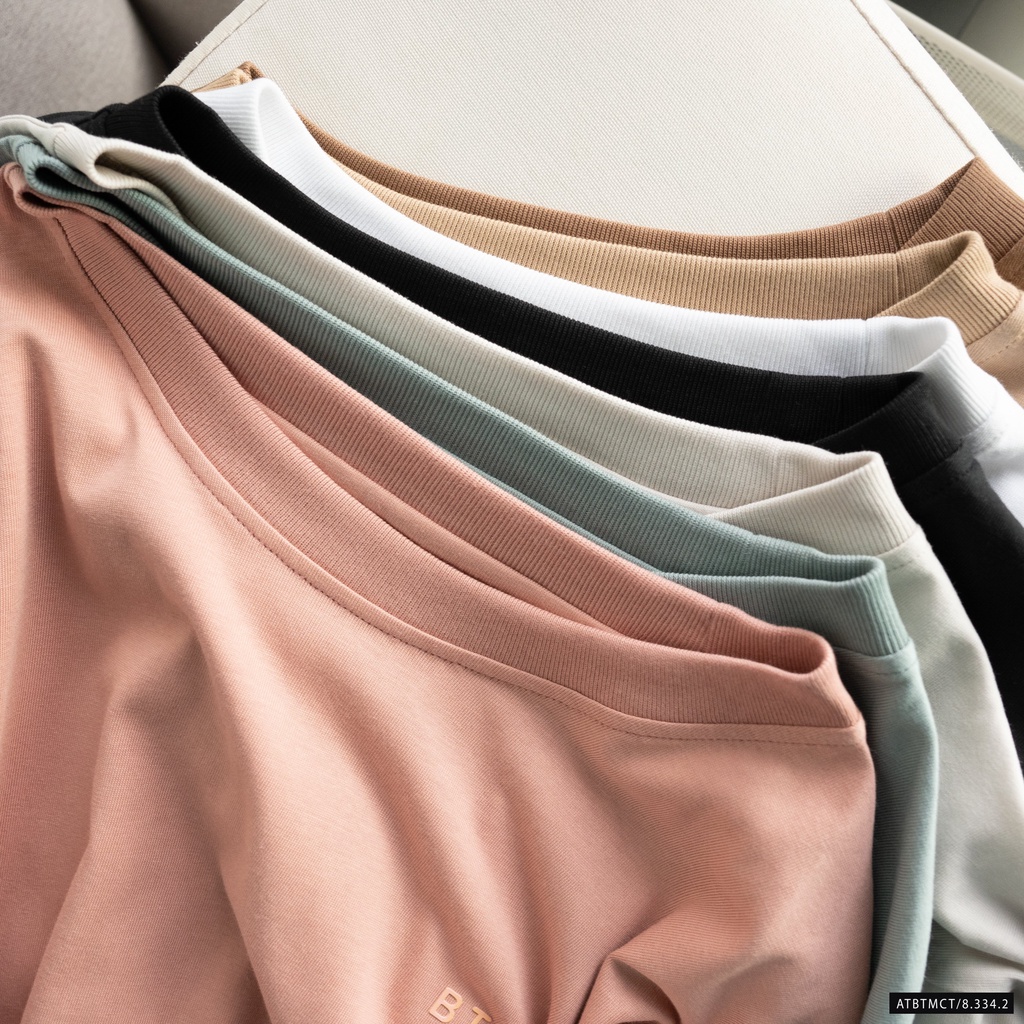 Áo Thun Cộc Tay Nam BTM In Logo Ngực Vải Cotton 2 Chiều Cực Đẹp - BENTINO