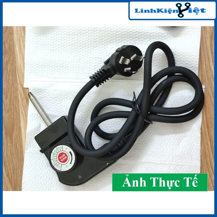 Dây cắm nguồn nồi lẩu, bếp chảo điện có điều chỉnh nhiệt độ