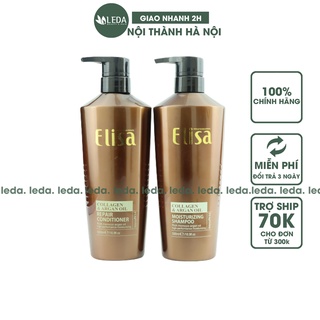 Dầu gội Elisa dầu gội dưỡng tóc, dầu gội ngăn rụng tóc 500ml,LEDA