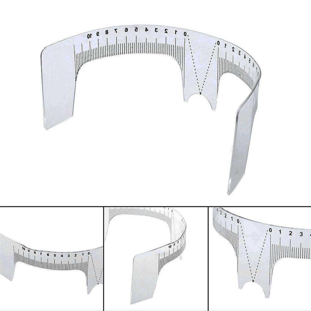 [Hàng mới về] Thước kẻ lông mày có thể tái sử dụng dễ sử dụng