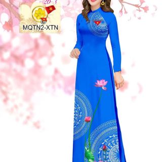 Vải áo dài in 3D đoàn (tằm ý)