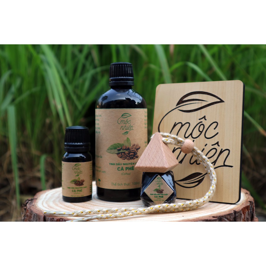 Tinh dầu Mộc Nhiên nguyên chất nhiều mùi 100ml, treo xe, kẹp điều hòa Tinh dầu Sả Chanh, Bạc Hà, tràm, quế