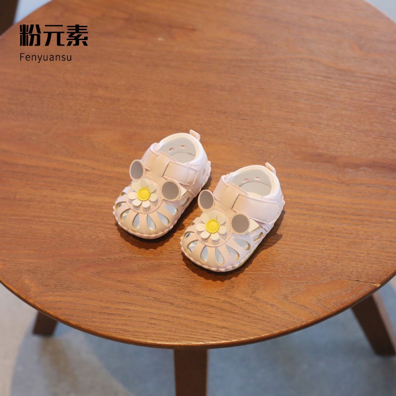 Giày Sandal Đế Mềm Chống Trượt Thời Trang Mùa Hè Dành Cho Bé Gái 6-8-9-12 Tháng 0-1 Tuổi