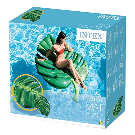 Phao bơi chiếc lá khổng lồ INTEX mã 58782