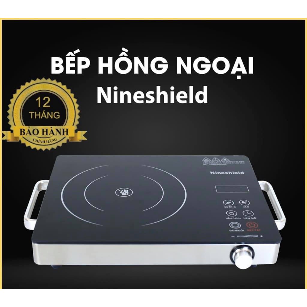 BẾP HỒNG NGOẠI CẢM ỨNG NINESHIELD KB-8601 CÔNG SUẤT 2200W