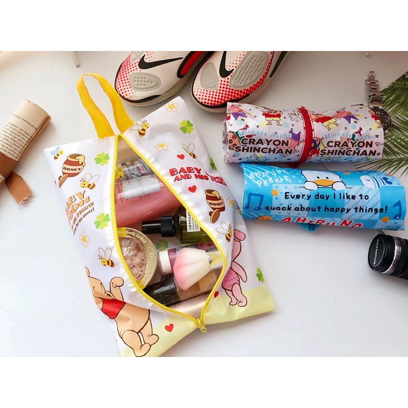 Túi Đựng Giày Dép Gắn Tường Chống Thấm Nước Hình Chú Chó Snoopy Sumikkogurashi