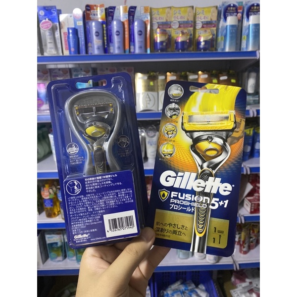 Dao cạo râu gillette 5 lưỡi Gillette Fusion Nhật Bản nội địa