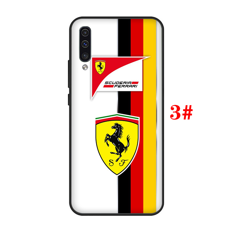 Ốp Điện Thoại Tpu Silicon Mềm Hình Logo Xe Hơi Ferrari Thể Thao Cho Samsung S30 Plus Ultra Note 8 9 Sxe27