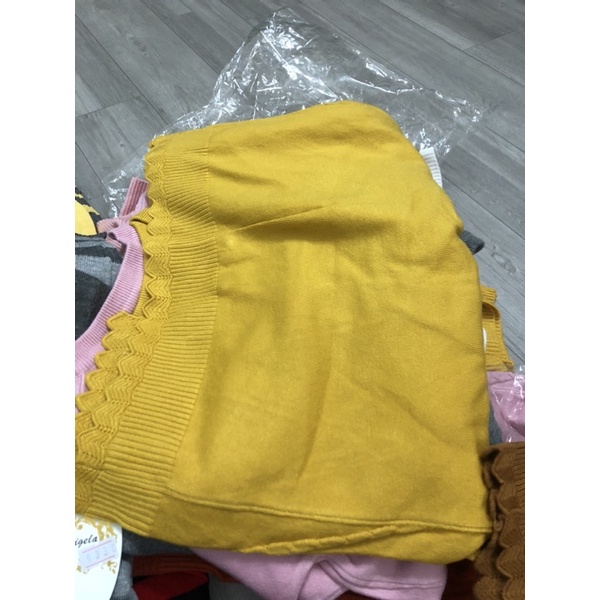 Áo khoác thun len một nút gài