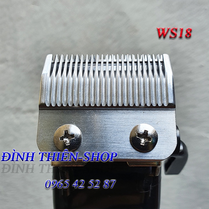 Tông Đơ Cắt Tóc Chuyên Nghiệp Cao Cấp ShunMei WS18 - Tặng kèm lược cắt tóc 113 BeuyPro Comb