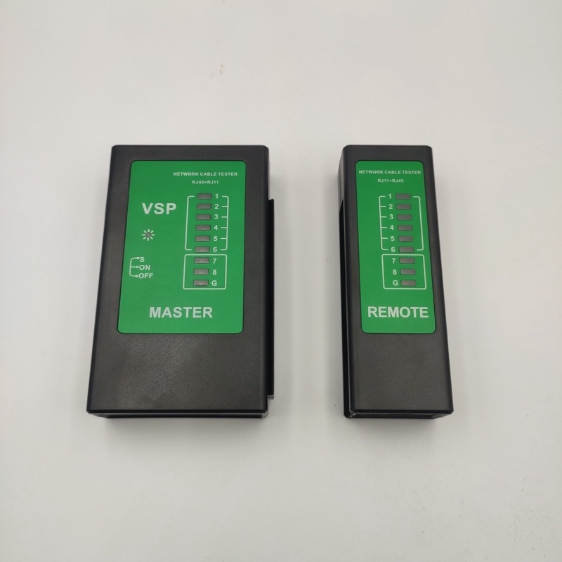 Hộp Test mạng - Bộ Test Cáp Mạng RJ45 RJ11 - có kèm pin