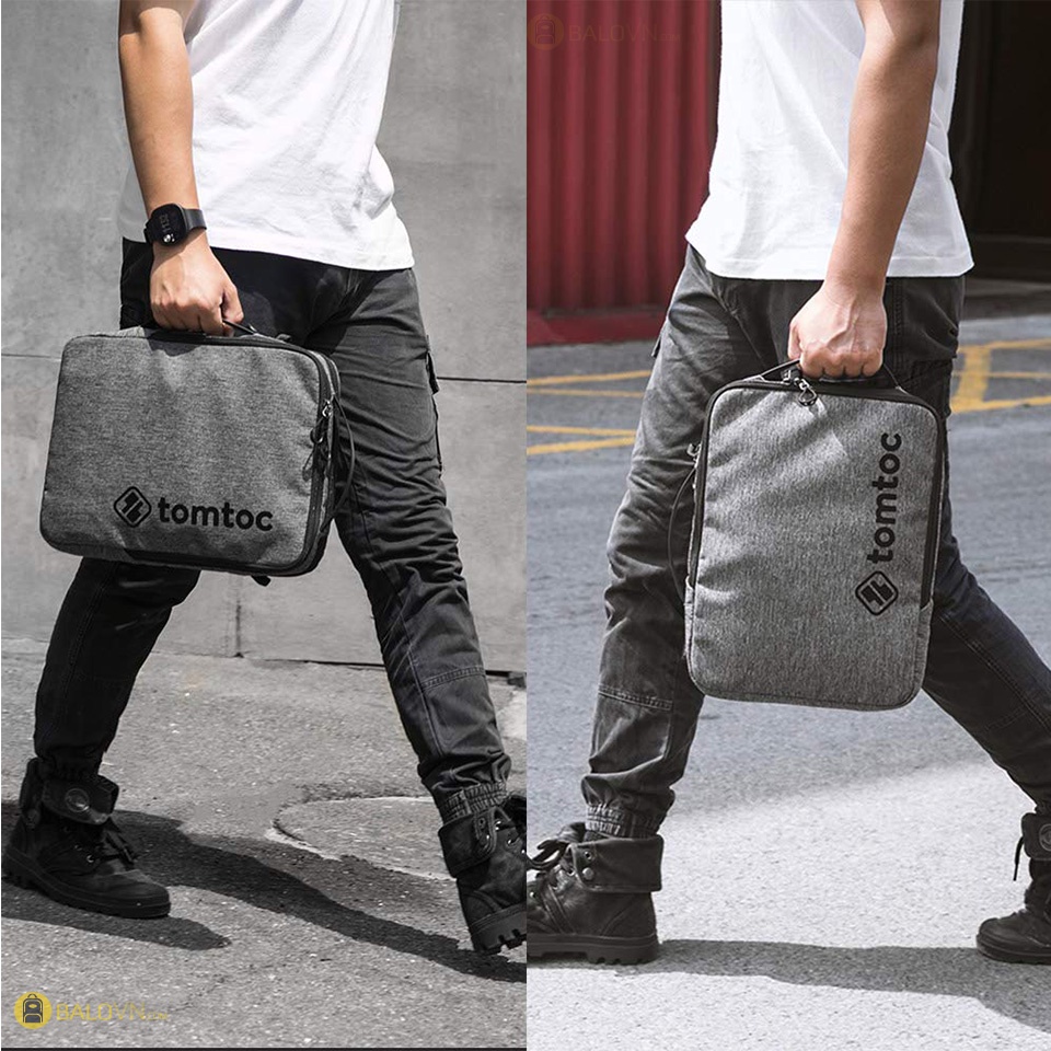 Túi đeo chéo Tomtoc H14 Urban Codura Shoulder Bags For Macbook 15"16", Ultrabook 15"