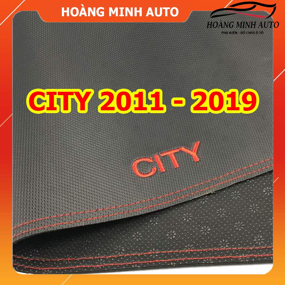 Thảm taplo City 2011-2019 da Cacbon chống nóng, chống chói - Giá tại xưởng