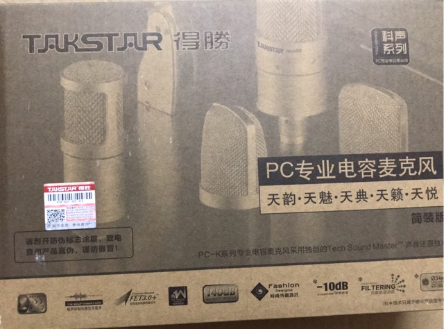 [Freeship toàn quốc từ 50k] COMBO MIC THU ÂM TAKSTAR PC-K200 + XOX K10 full phụ kiện (8 món).