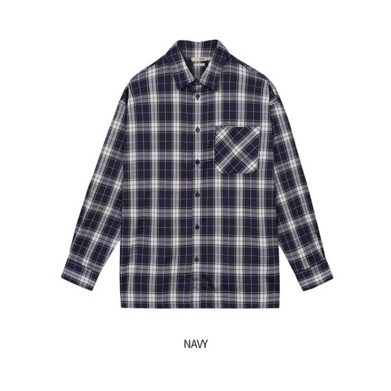 Áo sơ mi Hàn Spao Check Shirt