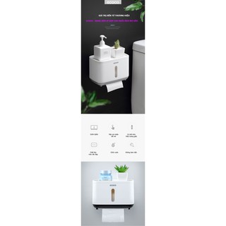 HỘP ĐỰNG GIẤY VỆ SINH ECOCO E1807