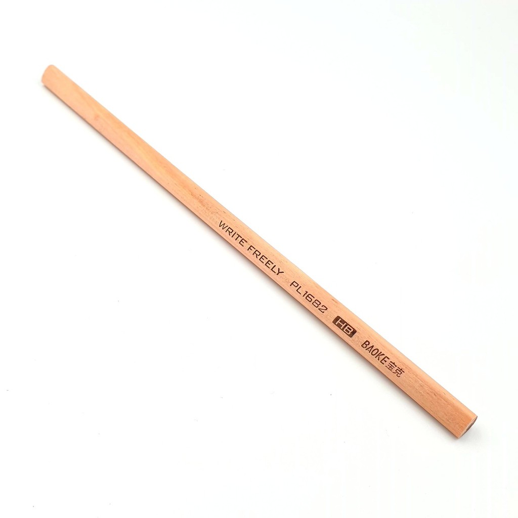Combo 2 Bút chì gỗ tam giác không sơn Baoke - PL1682, sản phẩm chất lượng cao và được kiểm tra kỹ trước khi giao hàng
