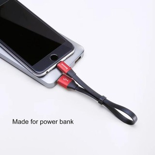 Cáp sạc ngắn 2 trong 1 Baseus lightning/ Micro USB