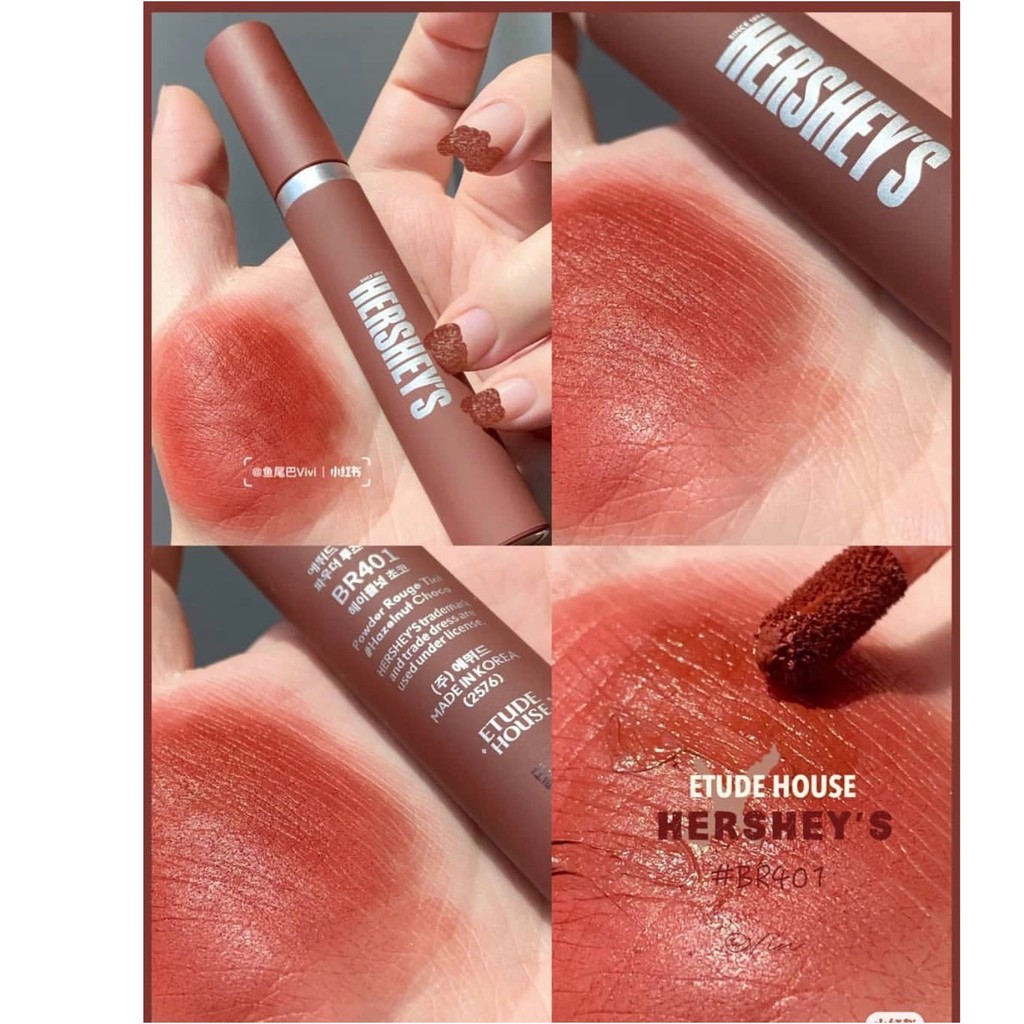 SON KEM LỲ 𝗛𝗘𝗥𝗦𝗛𝗘𝗬'S 𝗣𝗢𝗪𝗗𝗘𝗥 𝗥𝗢𝗨𝗚𝗘 𝗧𝗜𝗡𝗧 | Thế Giới Skin Care