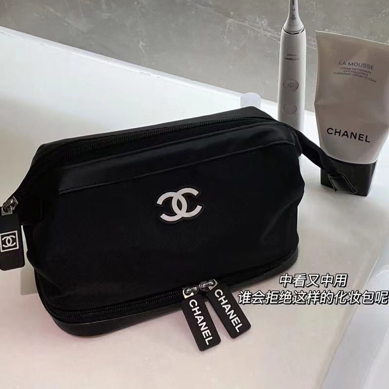 Túi Đựng Mỹ Phẩm Chanel Kích Cỡ Lớn Tiện Dụng Mang Đi Du Lịch