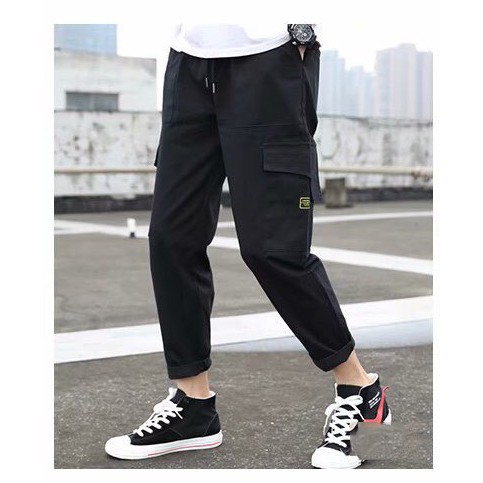 Quần jogger kaki túi hộp unisex Team, nam nữ ulzzang WIND | BigBuy360 - bigbuy360.vn