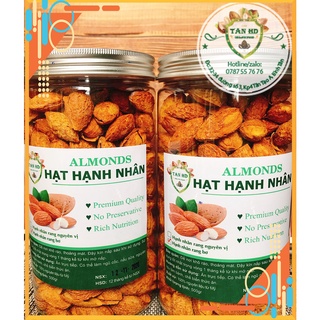 Hạnh nhân nhập khẩu Mỹ  rang bơ vỏ mỏng (500gr)  - Thơm, giòn béo