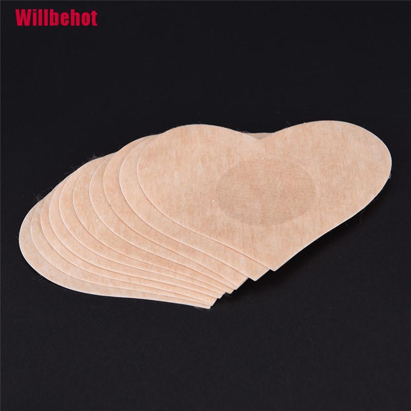 (Hàng Mới Về) Bộ 10 Miếng Dán Ngực Tròn / Tự Dính