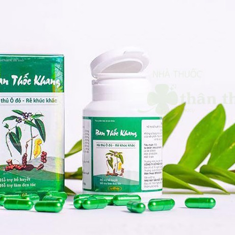Ban Thốc Khang – Hỗ trợ làm đen tóc, hỗ trợ bổ huyết, giúp tóc khỏe mạnh
