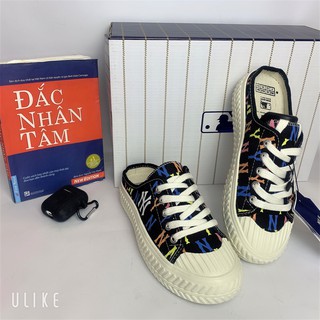 ✅[ Full Box + Bill ] 🌺Giày Đạp Gót, Sục Ny, 𝐌𝐋𝐁 Đạp Gót Đen