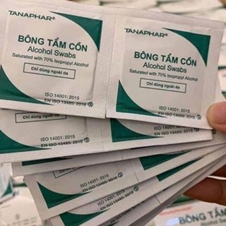 1K miếng gạc tẩm cồn y tế