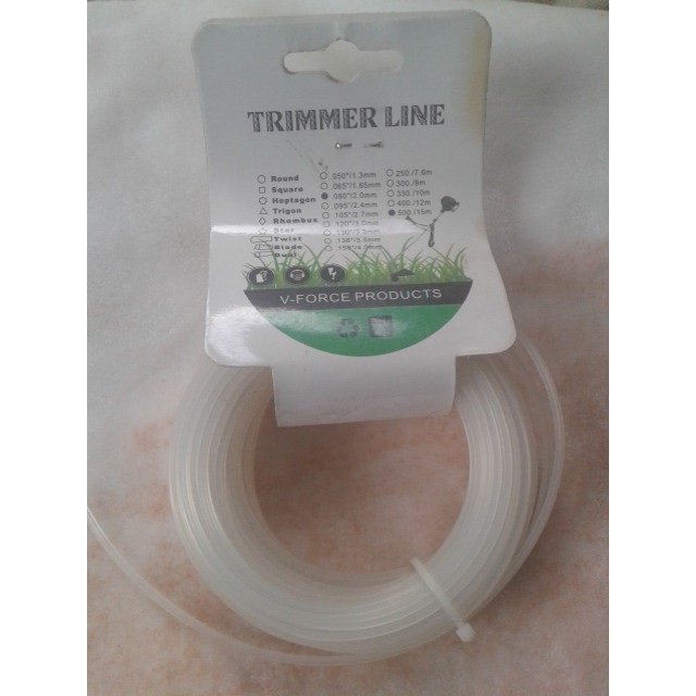 Cước cắt cỏ 2mm/15m