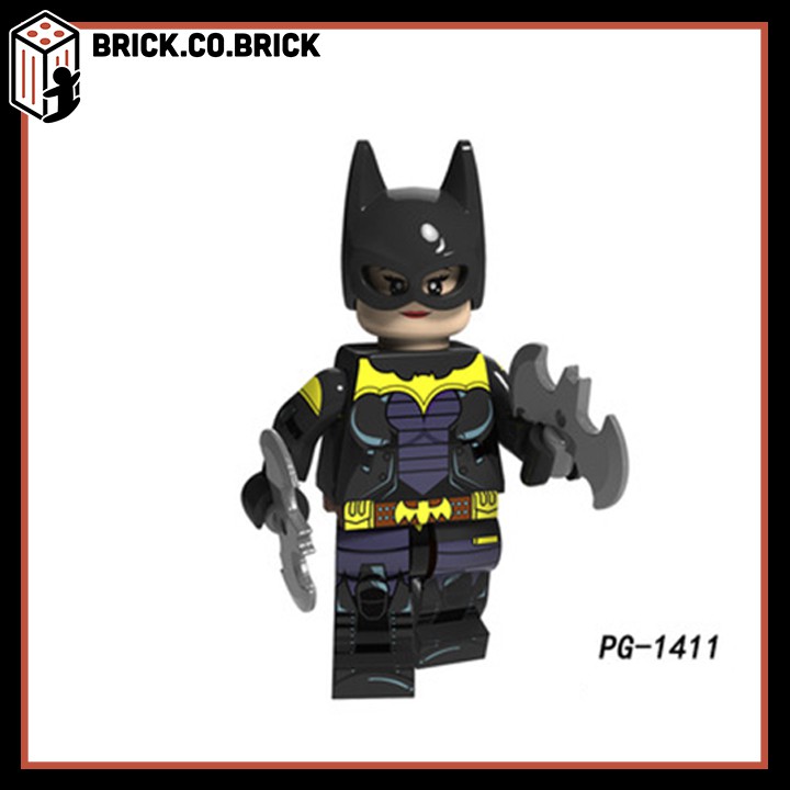 Lego Siêu Anh Hùng DC Đồ Chơi Lắp Ráp Minifigure và Non Lego Super Hero Deadpool Catwoman Redhood Yellow Latern