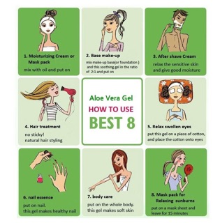 Gel lô hội 100% Aloevera Beauskin (Dưỡng Da, Tóc, Móng)