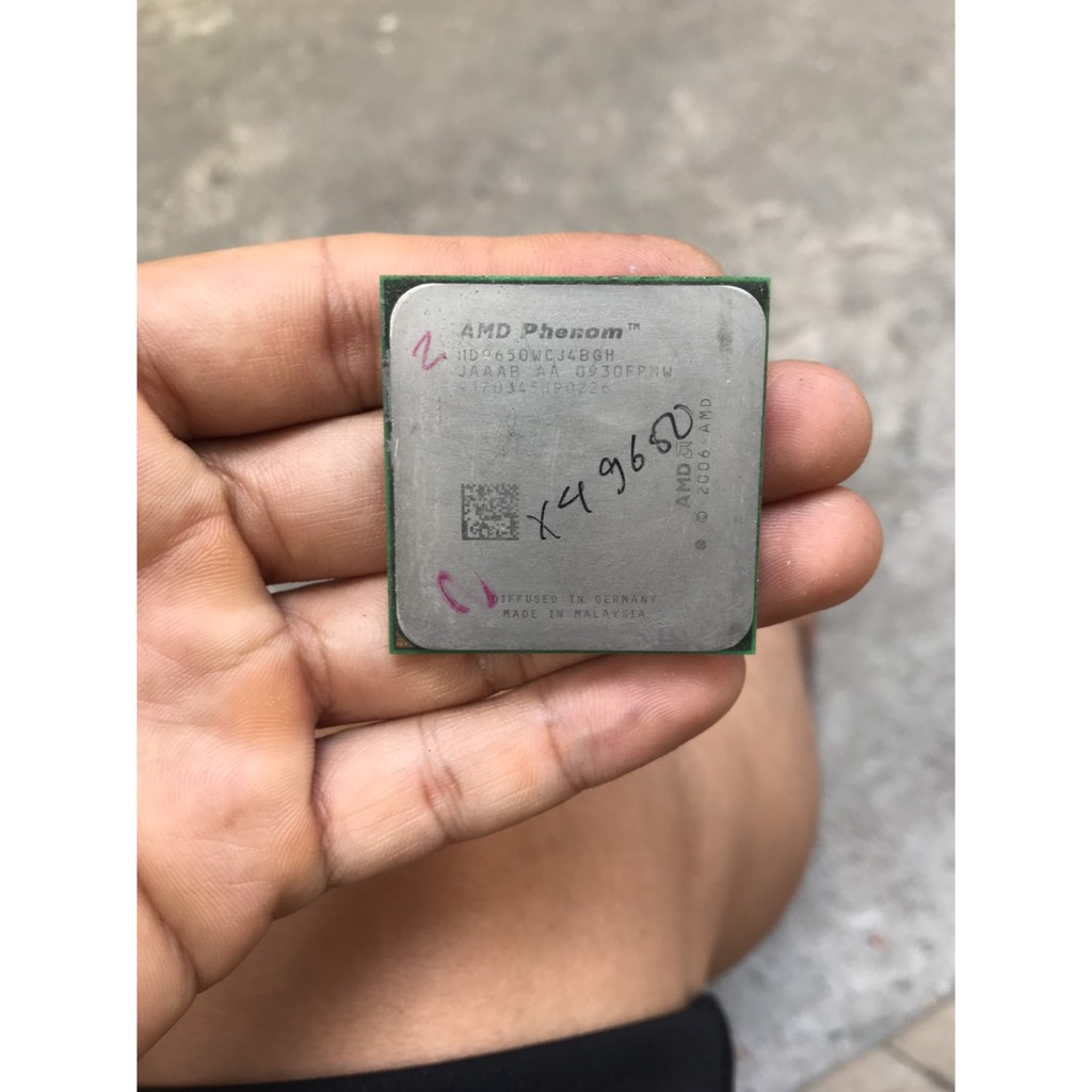 tặng keo - bộ vi xử lý CPU AMD Phenom 9650 Quad Core socket AM2+ cho máy tính pc processor HD9650WCJ4BGH | BigBuy360 - bigbuy360.vn