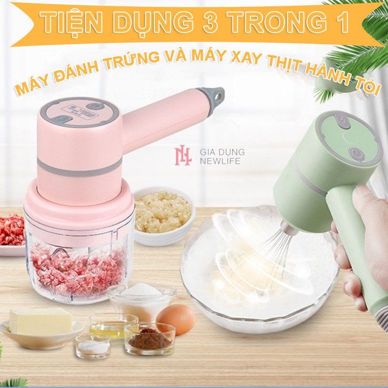 Máy đánh trứng ,kiêm xay tỏi ớt HAND Mixer