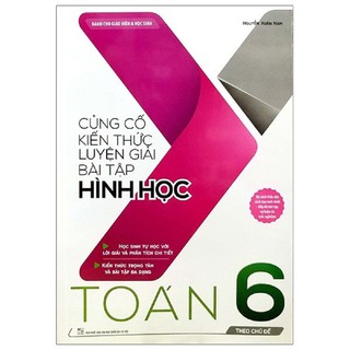 Sách Megabook - Củng Cố Kiến Thức Luyện Giải Bài Tập Hình Học Toán 6 Theo Chủ Đề