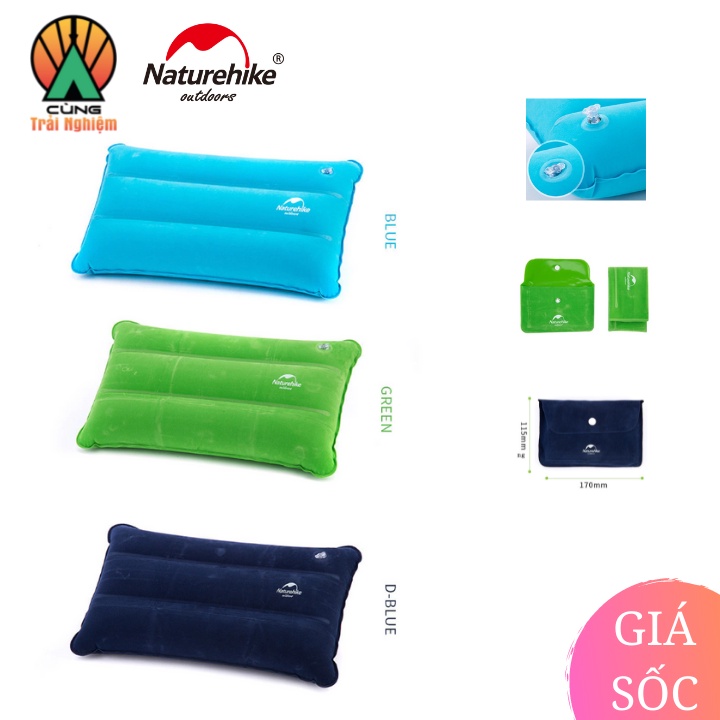 Gối Hơi Gấp Gọn Siêu Nhẹ NatureHike NH18F018-Z