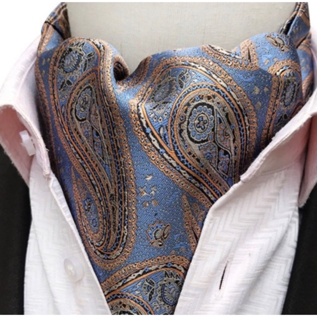 Khăn ascot cao cấp nam, khăn choàng