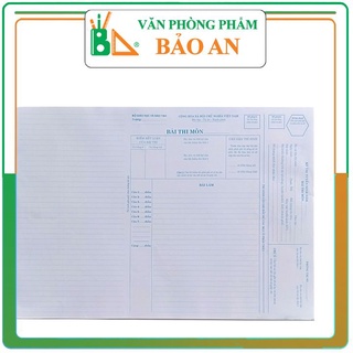 🔥SALE🔥 Giấy Thi Đại Học - 20 Tờ Giấy Thi Khổ A3