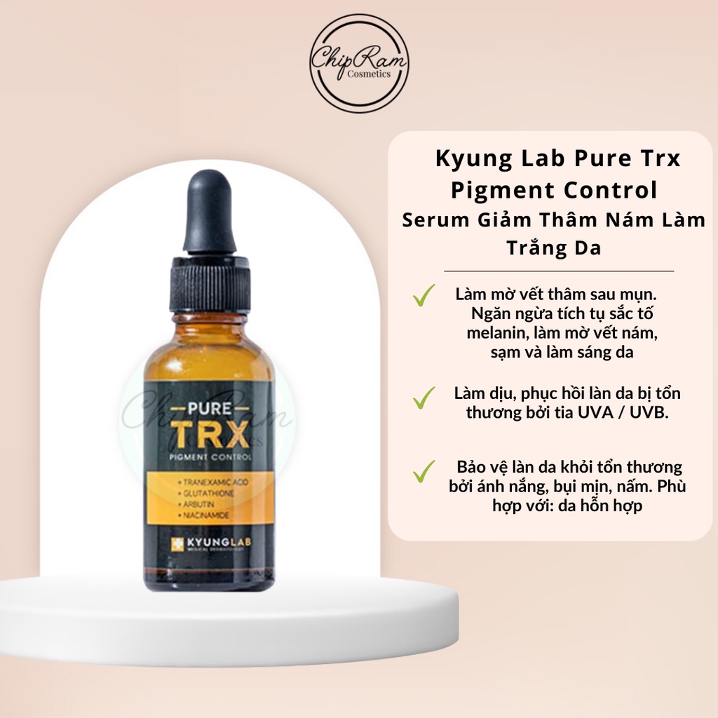 Tinh chất serum giảm nám, trắng da KYUNGLAB PURE TRX PIGMENT CONTROL 30ml chính hãng