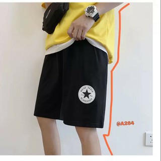 Quần short thun black star - giá sỉ unisex