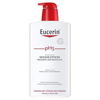 Eucerin - Sữa tắm cho da nhạy cảm Eucerin pH5 Washlotion 200ml - 400ml - 1000ml