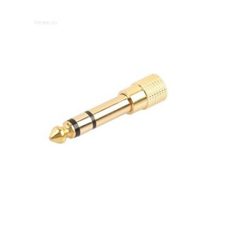 Set 5 giắc cắm chuyển đổi từ 6.3mm 1/4 sang 3.5mm 1/8 chuyên dụng cho tai nghe