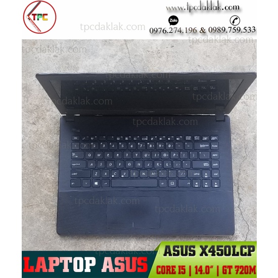 Laptop Asus X450LCP | Core I5 4200U | Ram 4GB | SSD 128GB | GT 720M 2GB | LCD 14-INCH HD