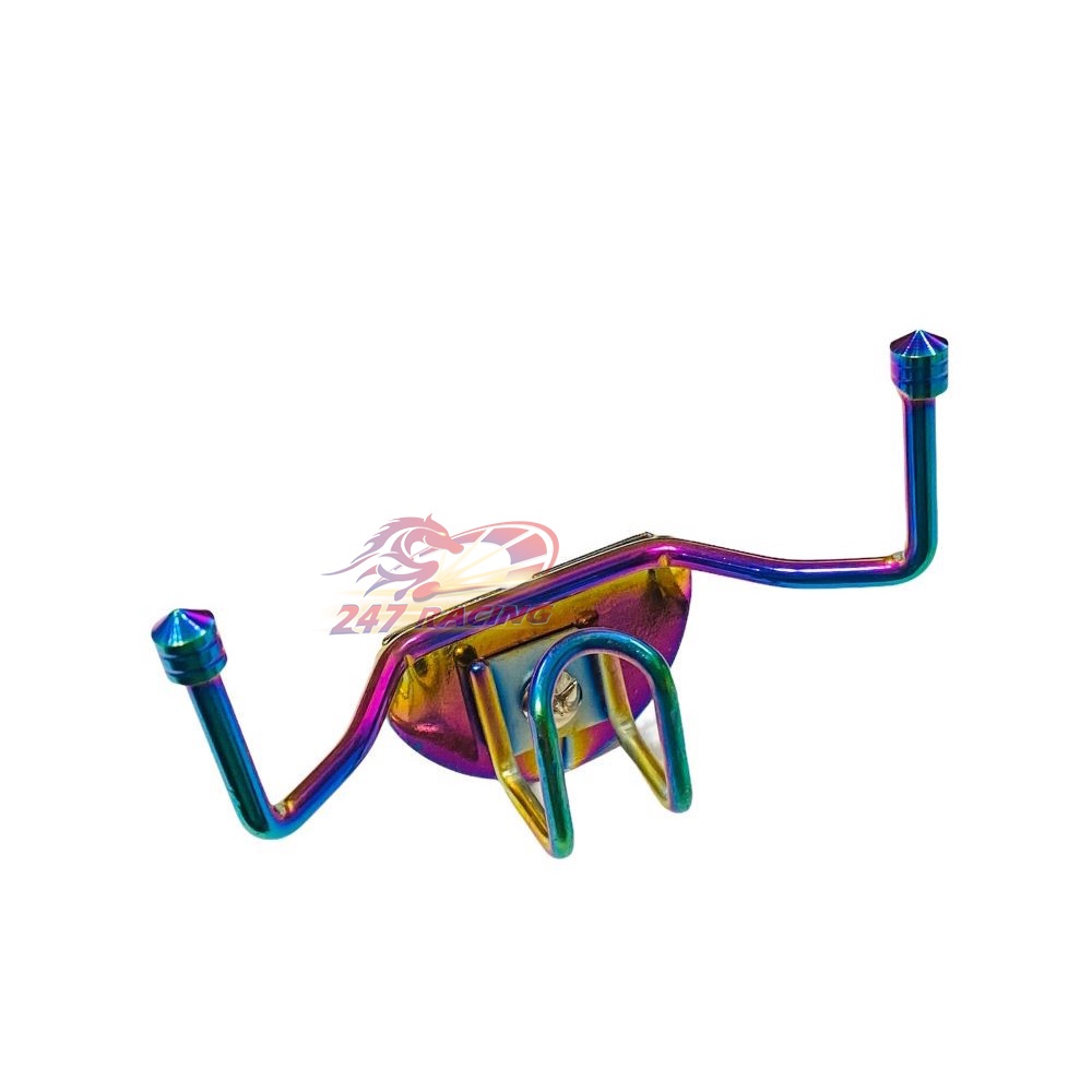 Móc treo đồ xe máy Vario Vision Inox TITAN tặng kèm móc chữ U 3 móc tiện lợi gắn được nhiều loại xe máy