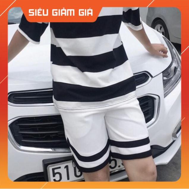 Quần Double V-short/ Short 2V màu ĐEN ❤️/Nam nữ Unisex/FREESHIP 99K ❤️