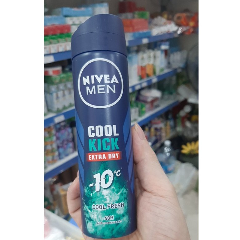 Xịt Ngăn Mùi NIVEA MEN 150ml