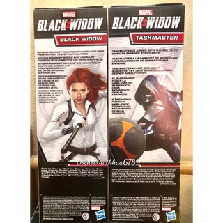 Hasbro- Full box nhân vật Black Widow và Taskmaster