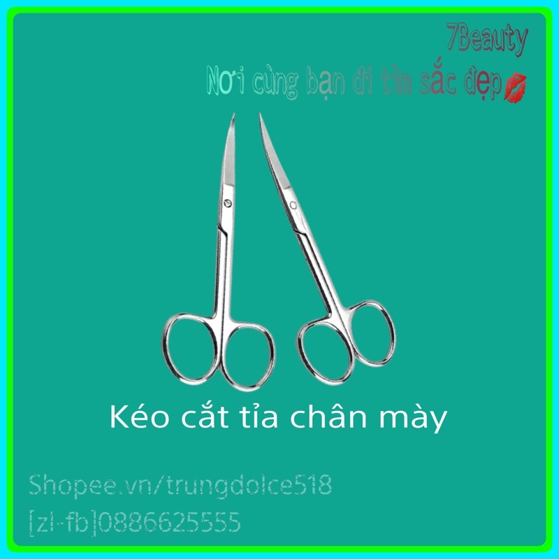 Kéo mini cắt tỉa lông mày